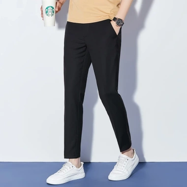 Quần tây nam Hàn Quốc slimfit công sở vải tuyết co giãn dày dặn - Giá chỉ 185k 10