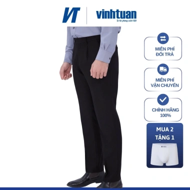 Quần Tây Nam Hàn Quốc Xếp Ly VINHTUAN Cao Cấp Chuẩn Form Lịch Lãm Giá Ưu Đãi 327.250₫