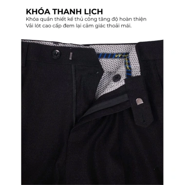Quần Tây Nam Hàn Quốc Xếp Ly VINHTUAN Cao Cấp Chuẩn Form Lịch Lãm Giá Ưu Đãi 327.250₫