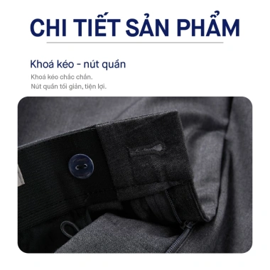 Quần Tây Nam ICONDENIM Ống Ôm Form Slim QTID50 - Basic Denim Giá 282.400₫ 4