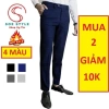 Quần Tây Nam Không Ly Vải Nhập Khẩu Không Nhăn Xù, Thoáng Mát, Thấm Hút Mồ Hôi, Giá 129.000₫ 3