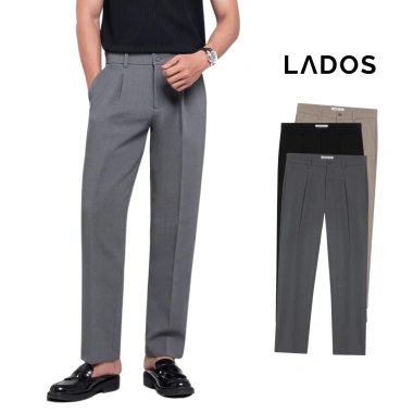 Quần tây nam LADOS-4.158 Premium form suông basic, lịch lãm, dễ phối - 235k 2