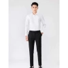 Quần tây nam màu đen Heaven Classic Slimfit, vải dày đàn hồi, chống nhăn, ống đứng, giá chỉ 480.000₫ 3