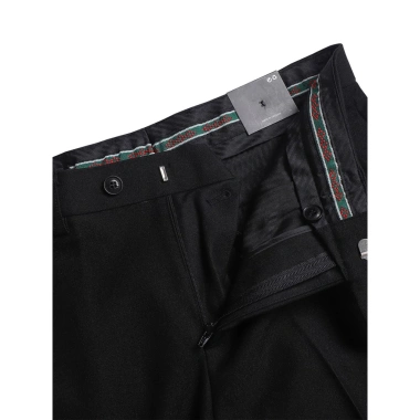 Quần tây nam màu đen Heaven Classic Slimfit, vải dày đàn hồi, chống nhăn, ống đứng, giá chỉ 480.000₫