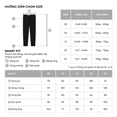 Quần tây Nam Mixmen FODER M-020 2 chiều, xuất xịn, nam tính, Big Size - 473,210₫ 9