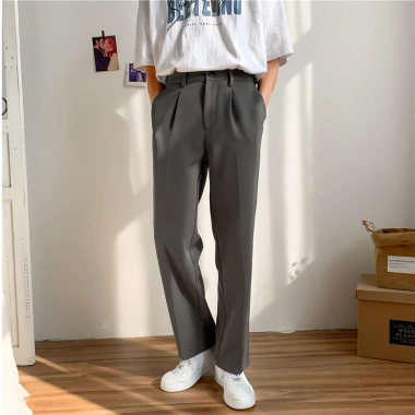 Quần Tây Nam Ống Đứng Ôm Dáng Phong Cách Hàn Quốc 3 Màu S-4XL Giá chỉ 196.560₫ 5