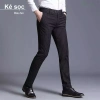 Quần tây nam ống ôm cotton chéo BASIC hơi co dãn, không nhăn, thoáng mồ hôi - Giá 99.000đ 6