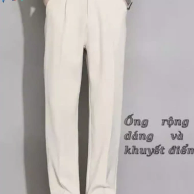 Quần tây nam ông rộng chất tăm cheo giãn nhẹ, form suông 185.500₫ Zenzetshop 4 Quần tây nam ông rộng chất tăm cheo giãn nhẹ, form suông 185.500₫ Zenzetshop 4