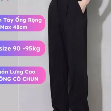 Quần tây nam ông rộng chất tăm cheo giãn nhẹ, form suông 185.500₫ Zenzetshop