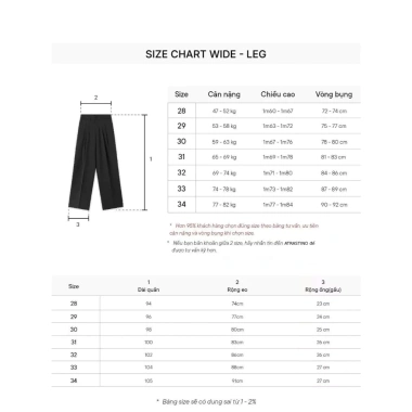 Quần Tây Nam Ống Rộng Xếp 2 Li Cạp Cao Phong Cách Hàn Quốc N1LUXYRY 270k 8
