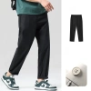 Quần Tây Nam, Quần Âu Nam 45-110KG Baggy vải co giãn nhẹ, thun lưng, giảm giá 129k 4