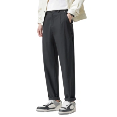 Quần Tây Nam, Quần Âu Nam 45-110KG Baggy vải co giãn nhẹ, thun lưng, giảm giá 129k