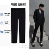 Quần tây nam SOFT MENSWEAR Hàn Quốc slimfit công sở vải co giãn - chỉ 250.000₫