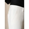 Quần tây nam trắng kem cotton không bai, dáng công sở ống đứng hơi côn 400k 4