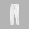Quần tây nam trắng kem cotton không bai, dáng công sở ống đứng hơi côn 400k 6