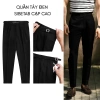 Quần tây nam trắng kem cotton không bai, dáng công sở ống đứng hơi côn 400k 7