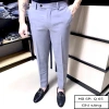 Quần tây nam trắng vải dày ống côn tôn dáng, chống nhăn chống phai, giá 117k 10