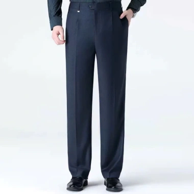 Quần Tây Nam Trung Niên CAVILL chất vải cao cấp, mềm, chống nhăn, không bai xù, form suông đứng dáng - 346.500₫