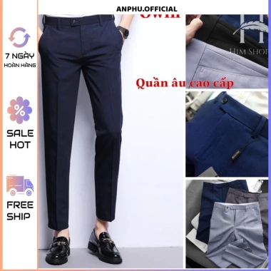Quần Tây Nam Vải Chéo Co Giãn Nhẹ, Đường May Chuẩn Học Sinh Sinh Viên - 139k 3 Quần Tây Nam Vải Chéo Co Giãn Nhẹ, Đường May Chuẩn Học Sinh Sinh Viên - 139k 3