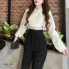 Quần Tây Nữ 3 Cúc Cạp Cao Bản To Xếp Ly Lưng Siêu Cao - Công Sở & Dạo Phố, 79,000₫ 3