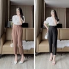 Quần tây nữ AMY lưng cao cạp cao tôn dáng ống đứng, khóa trước, màu đen trắng nâu 250k 6