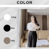 Quần tây nữ AMY lưng cao cạp cao tôn dáng ống đứng, khóa trước, màu đen trắng nâu 250k 7