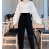 Quần Tây Nữ Baggy 2 Cúc Công Sở Lưng Cao MR 02 - Giá Ưu Đãi 79.000 VNĐ 2
