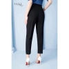 Quần tây nữ baggy cạp cao 2 cúc đen tôn dáng: Công sở, chuẩn loại 1, giá 149.000₫ 8