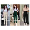 Quần tây nữ baggy cạp chữ V bản to chất tuyết mưa hách dáng Mã Q107 giá 78.000₫