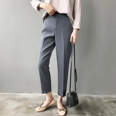 Quần Tây Nữ Baggy Công Sở 2 Khuy Cạp Lệch Siêu Thoải Mái Giá 99K