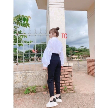 Quần tây nữ baggy công sở lưng cao MR 02 - Phong cách đi học, giảm còn 89.000₫