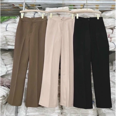 Quần Tây Nữ Baggy Công Sở Lưng Cao - Phong Cách Thanh Lịch, Giá Giảm 88.999 VND