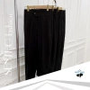 Quần Tây Nữ Baggy Vải Công Sở Đen Dáng Dài Cạp Cao Co Giãn Nhẹ – Giá 159k 2