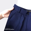 Quần Tây Nữ Baggy Vải Dày Đen Xanh Than - Phong Cách Đi Học và Công Sở, Giá 139k 3