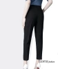 Quần Tây Nữ Baggy Vải Dày Đen Xanh Than - Phong Cách Đi Học và Công Sở, Giá 139k 9