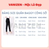Quần tây nữ baggy vải loe công sở, suông lưng cao, vải tuyết mưa dày dặn - 124.679 VND 9