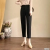 Quần Tây Nữ Cạp Cao 2 Cúc Baggy Vải Tuyết Mưa Mềm Mại - Văn Phòng, Giá 119k 8