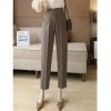 Quần Tây Nữ Cạp Cao 2 Cúc Baggy Vải Tuyết Mưa Mềm Mại - Văn Phòng, Giá 119k 9