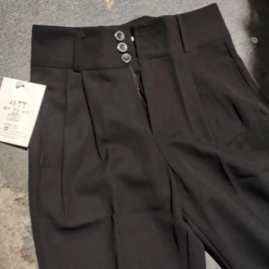 Quần tây nữ cạp cao bản to 3 cúc vintex baggy thoải mái đi làm, học - 89.000đ 9