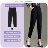 Quần tây nữ Choobe lưng cạp cao công sở đen, form chuẩn tôn dáng, giá 224.999đ