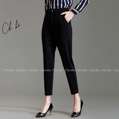 Quần tây nữ Choobe lưng cạp cao công sở đen, form chuẩn tôn dáng, giá 224.999đ 4