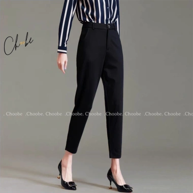 Quần tây nữ Choobe lưng cạp cao công sở đen, form chuẩn tôn dáng, giá 224.999đ 6