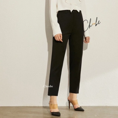 Quần tây nữ Choobe lưng cạp cao form chuẩn màu đen - Đồ âu công sở, đi học đẹp 4