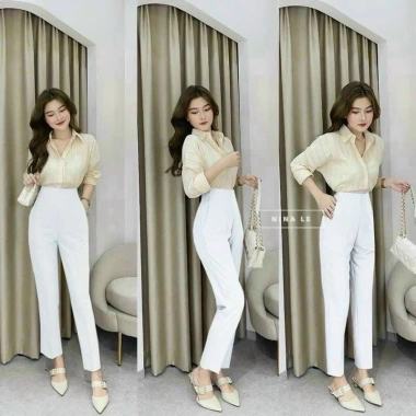 Quần tây nữ công sở 2 cúc bên hông cạo cao khoá sườn giá chỉ 85.456₫ giảm 22% 10 Quần tây nữ công sở 2 cúc bên hông cạo cao khoá sườn giá chỉ 85.456₫ giảm 22% 10