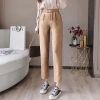 Quần Tây Nữ Công Sở Lưng Cao 2 Khuy Bấm Trước, Baggy Đáy Sâu Dáng Q003 - 78.900₫ 4