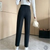 Quần tây nữ dài tuyết mưa lưng cao, chuẩn tôn dáng, đen kem trắng xanh BE - 120k 5