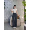 Quần Tây Nữ Dáng Suông Lưng Cao Gold Vải mềm mịn không nhăn, tôn dáng, dễ phối, chỉ 152k 6