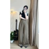 Quần tây nữ Gold Nhật, culottes công sở 2 cạp kép bigsize, cạp cao 105cm - 152.000₫