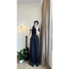 Quần tây nữ Gold Nhật, culottes công sở 2 cạp kép bigsize, cạp cao 105cm - 152.000₫ 2