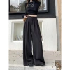 Quần tây nữ Gold Nhật, culottes công sở 2 cạp kép bigsize, cạp cao 105cm - 152.000₫ 5